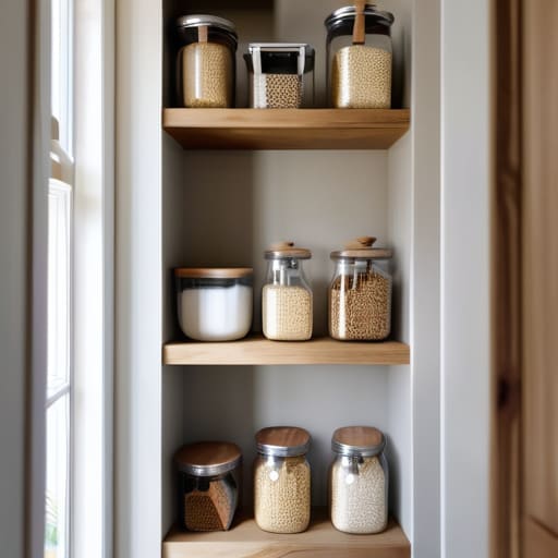 Tips for decluttering a pantry efficiently.