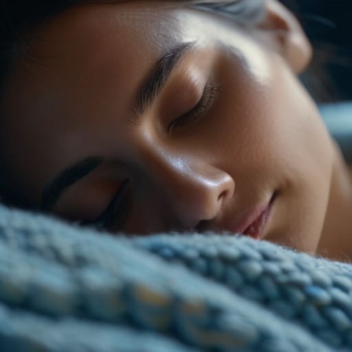 Calming meditation for sleep to prepare mind.
